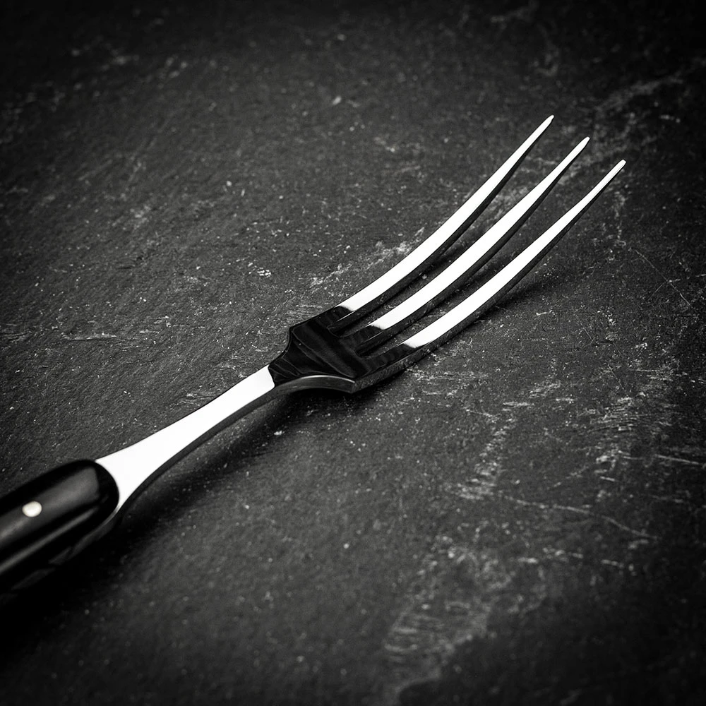 Forge De Laguiole Prestige 2 Piece Carving Set Ebony Handle - 21cm 7 Forge De Laguiole Prestige 2 Piece Carving Set Ebony Handle - 21cm - Image 5