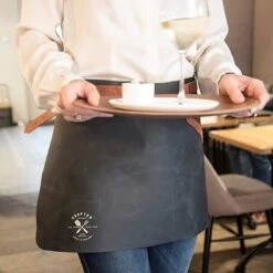 Crafted Rustic Leather Waist Apron -Kitchen Knife Store 118676128 10597515452228261 1687067960083098874 n 1 1