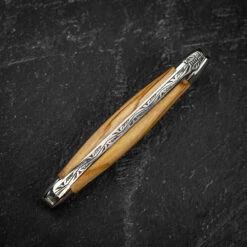 Forge De Laguiole Folding Knife High Polish Blade With Olive Handle - 11cm 12 Forge De Laguiole Folding Knife High Polish Blade With Olive Handle - 11cm -Kitchen Knife Store 1211inolbri oliveknife 5