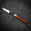 Forge De Laguiole Folding Knife High Polish Blade With Thuya Handle -11cm -Kitchen Knife Store 1211inthbri thuyaknife 4