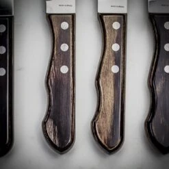 Tramontina Six Piece Jumbo Steak Knife Set - Brown -Kitchen Knife Store 1575365147 66682100