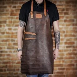Crafted Rustic Leather Apron