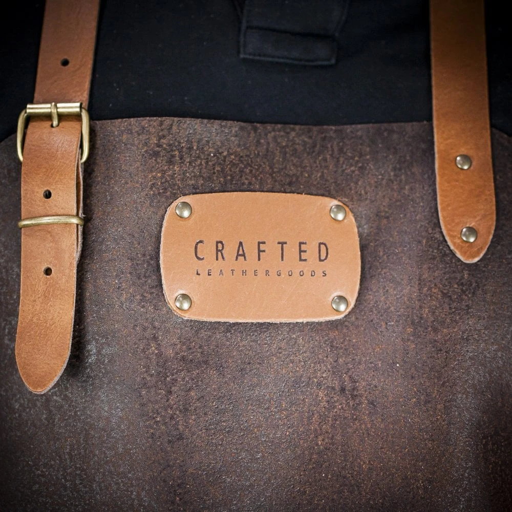 Crafted Rustic Leather Apron 10 Crafted Rustic Leather Apron - Image 8