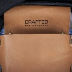 Crafted Cognac Leather Tool Holder -Kitchen Knife Store 1587650741 06485500