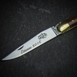 Forge De Laguiole Traditional Folding Knife, 11 Cm, High Polish Finish, Juniper Handle 14 Forge De Laguiole Traditional Folding Knife, 11 Cm, High Polish Finish, Juniper Handle -Kitchen Knife Store 1591279457 41677100 1 1 1 1