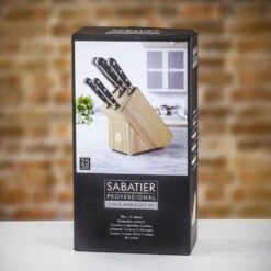 Sabatier Professional Five Piece Acacia Knife Block Set 21 Sabatier Professional Five Piece Acacia Knife Block Set -Kitchen Knife Store 1592315318 22368300