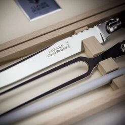Claude Dozorme Three Piece Laguiole Carving Set With Rosewood Handle -Kitchen Knife Store 1605563326 35485300