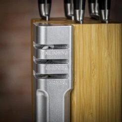 Taylor's Eye Witness Henley 5pc Bamboo Knife Block With Detachable Sharpener -Kitchen Knife Store 1607729710 62067200