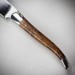 Forge De Laguiole Carving Knife With Thuya Handle -Kitchen Knife Store 1613127438 90530800