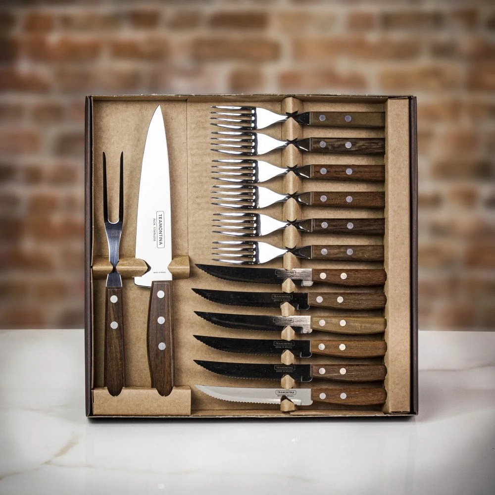 Tramontina 14 Piece BBQ Carving Set 3 Tramontina 14 Piece BBQ Carving Set