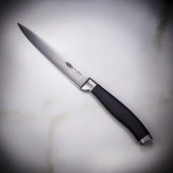 Stellar James Martin 5 Pc Matt Black Kitchen Knife Block -Kitchen Knife Store 1614166033 03464300