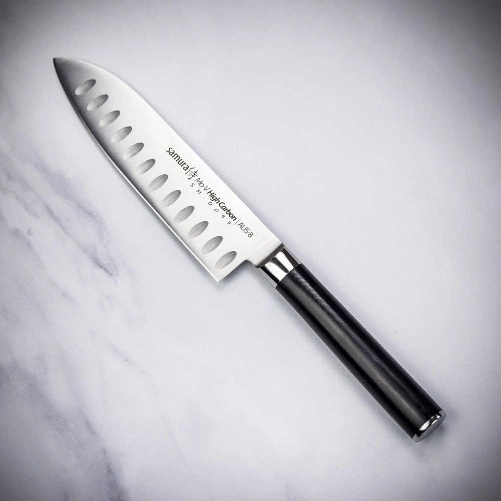 Samura MO-V Compact Santoku Knife 3 Samura MO-V Compact Santoku Knife
