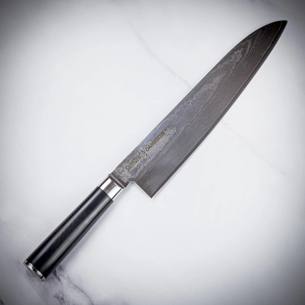 Samura Damascus 9.4" Grand Chef's Knife 3 Samura Damascus 9.4" Grand Chef's Knife