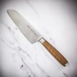 Rösle Masterclass Walnut Handle Santoku Knife
