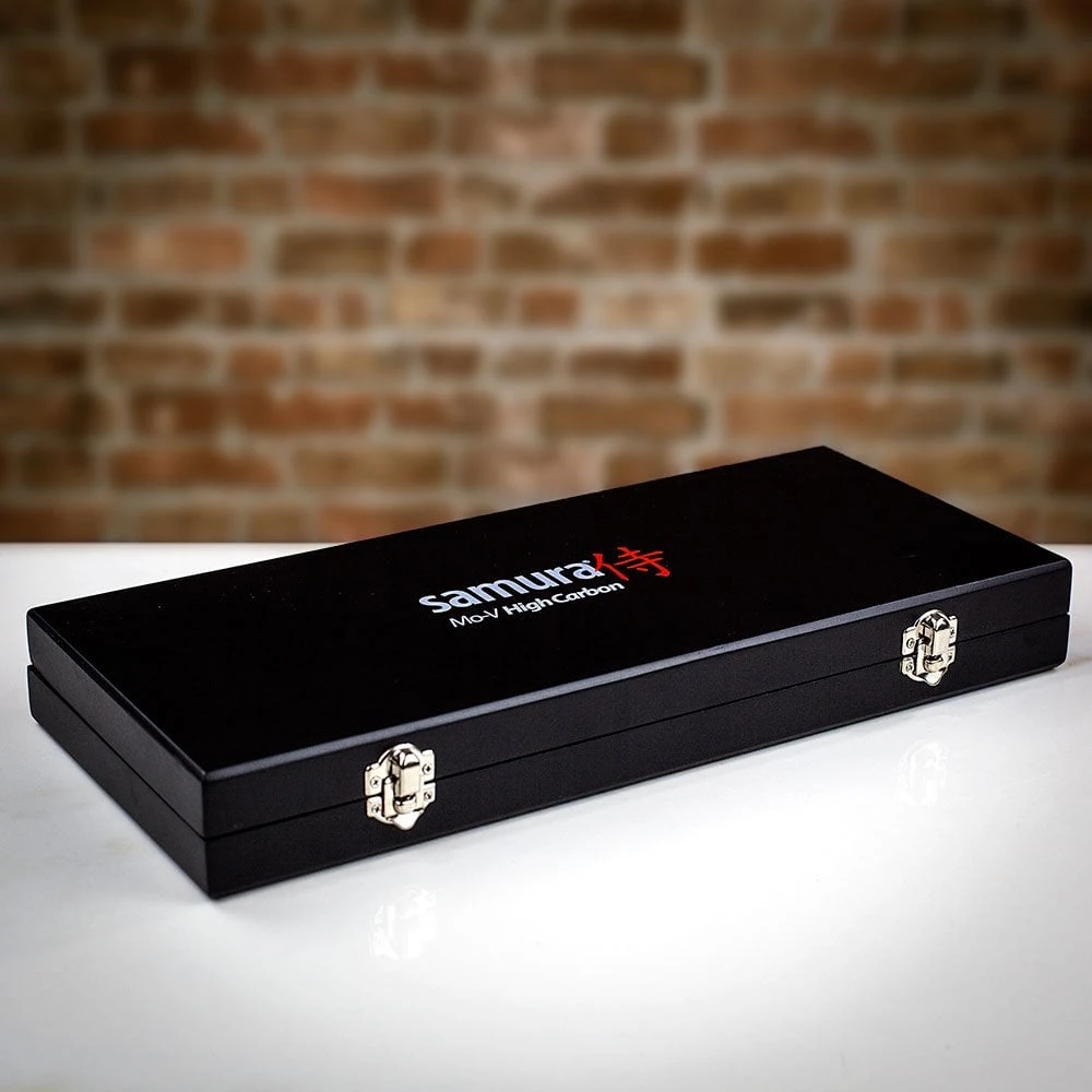 Samura MO-V Stonewash Set 3 Knives 6 Samura MO-V Stonewash Set 3 Knives - Image 4