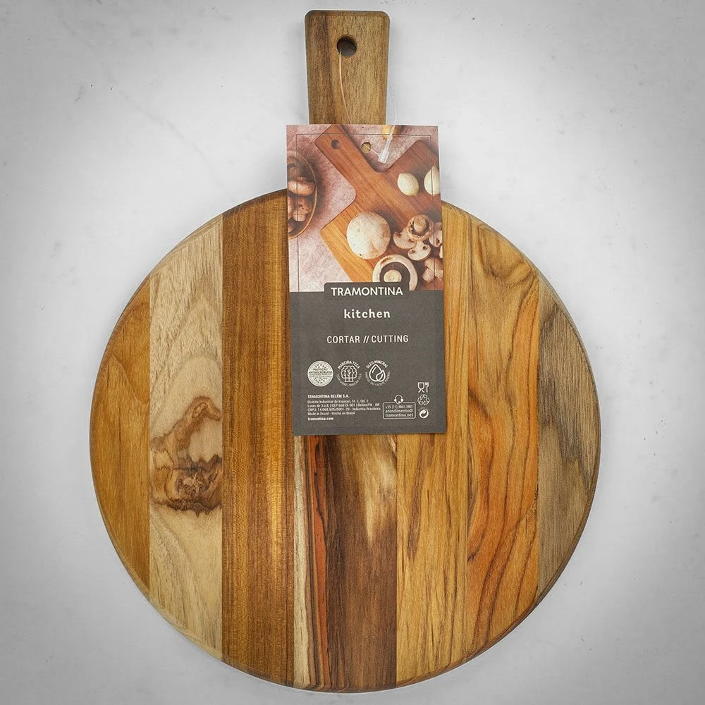 Tramontina Teak Round Chopping Board 7 Tramontina Teak Round Chopping Board - Image 5