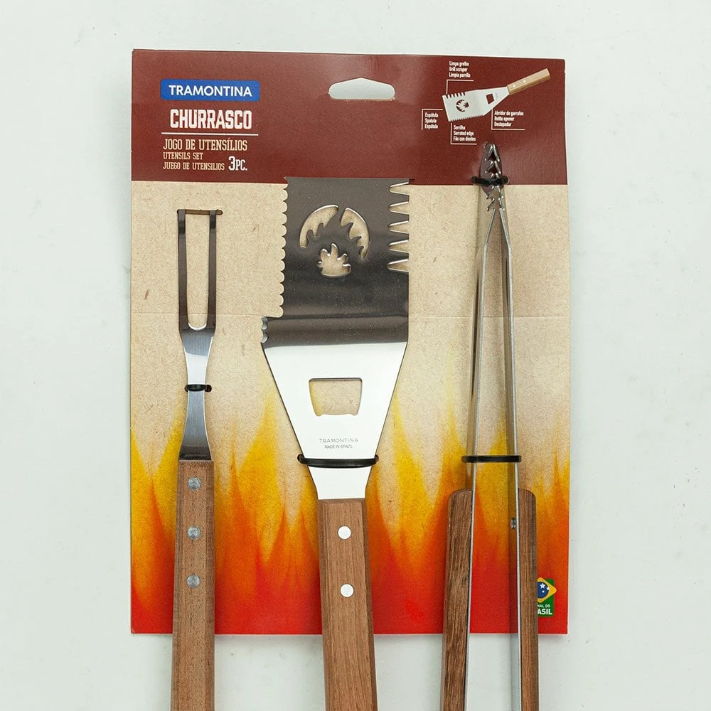 Tramontina Three Piece BBQ Tools 7 Tramontina Three Piece BBQ Tools - Image 5