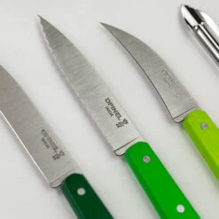 Opinel Primavera Kitchen Knife Set -Kitchen Knife Store 1709 primaveragreen 4