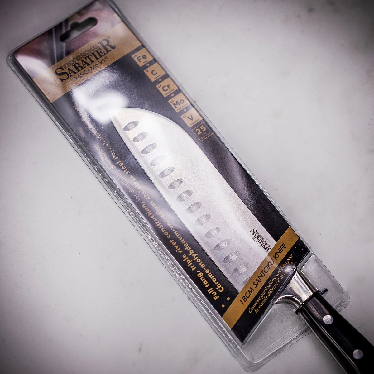 Sabatier Professional 7" Santoku Knife 8 Sabatier Professional 7" Santoku Knife - Image 6