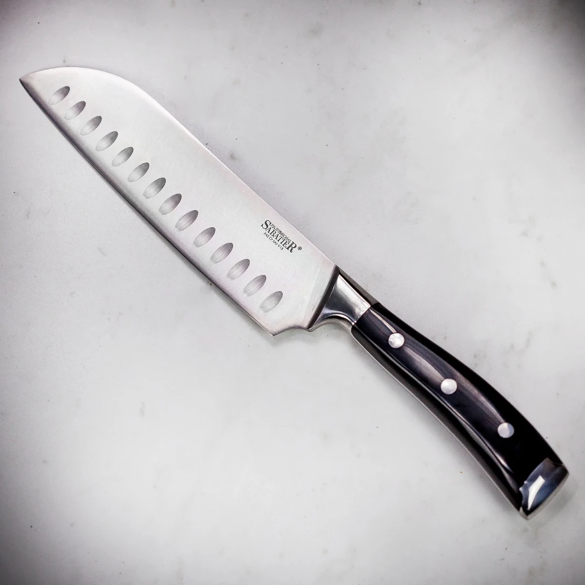 Sabatier Professional 7" Santoku Knife 3 Sabatier Professional 7" Santoku Knife