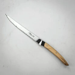Claude Dozorme Le Thiers Bread Knife With Olive Wood Handle