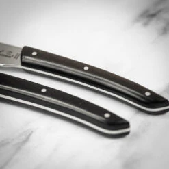 Claude Dozorme Le Theirs 2 Piece Carving Set In Gift Box - Ebony Handle 16 Claude Dozorme Le Theirs 2 Piece Carving Set In Gift Box - Ebony Handle -Kitchen Knife Store 2.90.032.70s claudedozorme ebonycarvingset 5