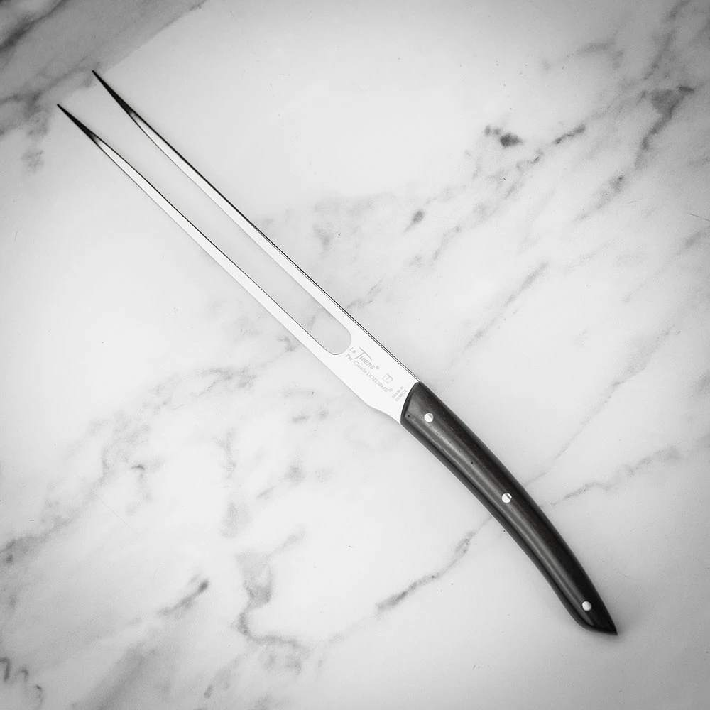 Claude Dozorme Le Theirs 2 Piece Carving Set In Gift Box - Ebony Handle 5 Claude Dozorme Le Theirs 2 Piece Carving Set In Gift Box - Ebony Handle - Image 3