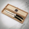 Claude Dozorme Thiers Collection 2PC Carving Set In Gift Box - Black Handle -Kitchen Knife Store 2.90.032.90 carvingset 2