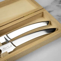 Claude Dozorme Le Thiers 2pc Carving Set In Gift Box - Polished Stainless Steel Handle -Kitchen Knife Store 2.90.032.91 claudedozorme carvingset 4