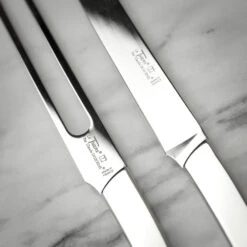 Claude Dozorme Le Thiers 2pc Carving Set In Gift Box - Polished Stainless Steel Handle -Kitchen Knife Store 2.90.032.91 claudedozorme carvingset 5