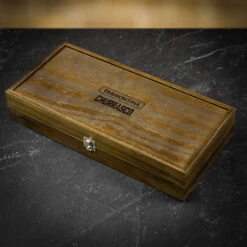 Tramontina 3 Pc Carving Set In A Wooden Box -Kitchen Knife Store 21198 964 4piececarvingset box1