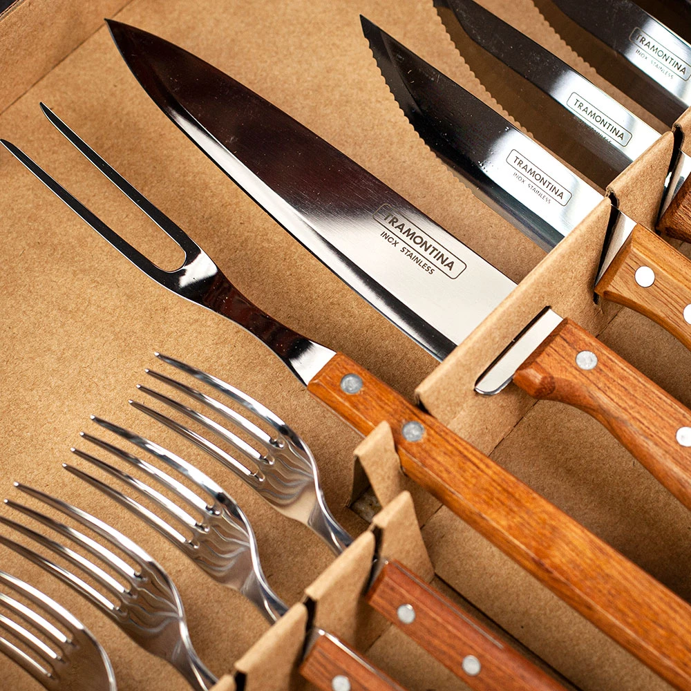 Tramontina 10 Pcs. Steak And Carving Set 4 Tramontina 10 Pcs. Steak And Carving Set - Image 2