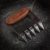 Tramontina Blackened Steel BBQ Claw With Wooden Handle