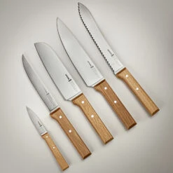 Opinel Parallèle - 5pc Knife Block Set -Kitchen Knife Store 2402 5pcknifeblock 2
