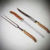Claude Dozorme 3pc Laguiole Carving Set With Exotic Wood Handle -Kitchen Knife Store 26003351 6 1