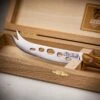 Claude Dozorme Soft Cheese Knife With Olive Wood Handle In Gift Box -Kitchen Knife Store 29002389 2