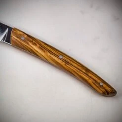 Claude Dozorme Soft Cheese Knife With Olive Wood Handle In Gift Box -Kitchen Knife Store 29002389 4