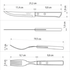 Tramontina 12 Piece Churrasco Cutlery Set -Kitchen Knife Store 29899199 5 31500bda 5f19 4c34 9e39 9483c28b609a