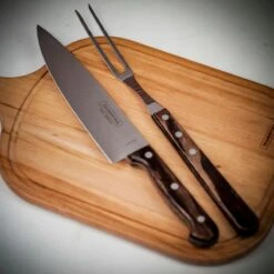 Tramontina Three Piece BBQ Carving Set Including Paddle Board -Kitchen Knife Store 29899301 2
