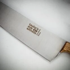 Taylor's Eye Witness Heritage Oak 8" Chef's Knife 7 Taylor's Eye Witness Heritage Oak 8" Chef's Knife -Kitchen Knife Store 3044 20cmcook3 1