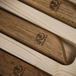 Jean Dubost Real Oak Wood Handle Three Piece Pradel Barbecue Set -Kitchen Knife Store 3piecebbq3