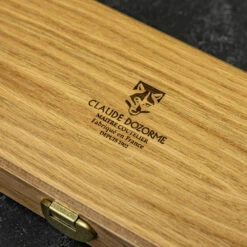 Claude Dozorme Set Of 4 XL Steak Knives In Oak Gift Box - Olive Wood Handles -Kitchen Knife Store 5.10.079.89ot xl olivewood steak knife 7