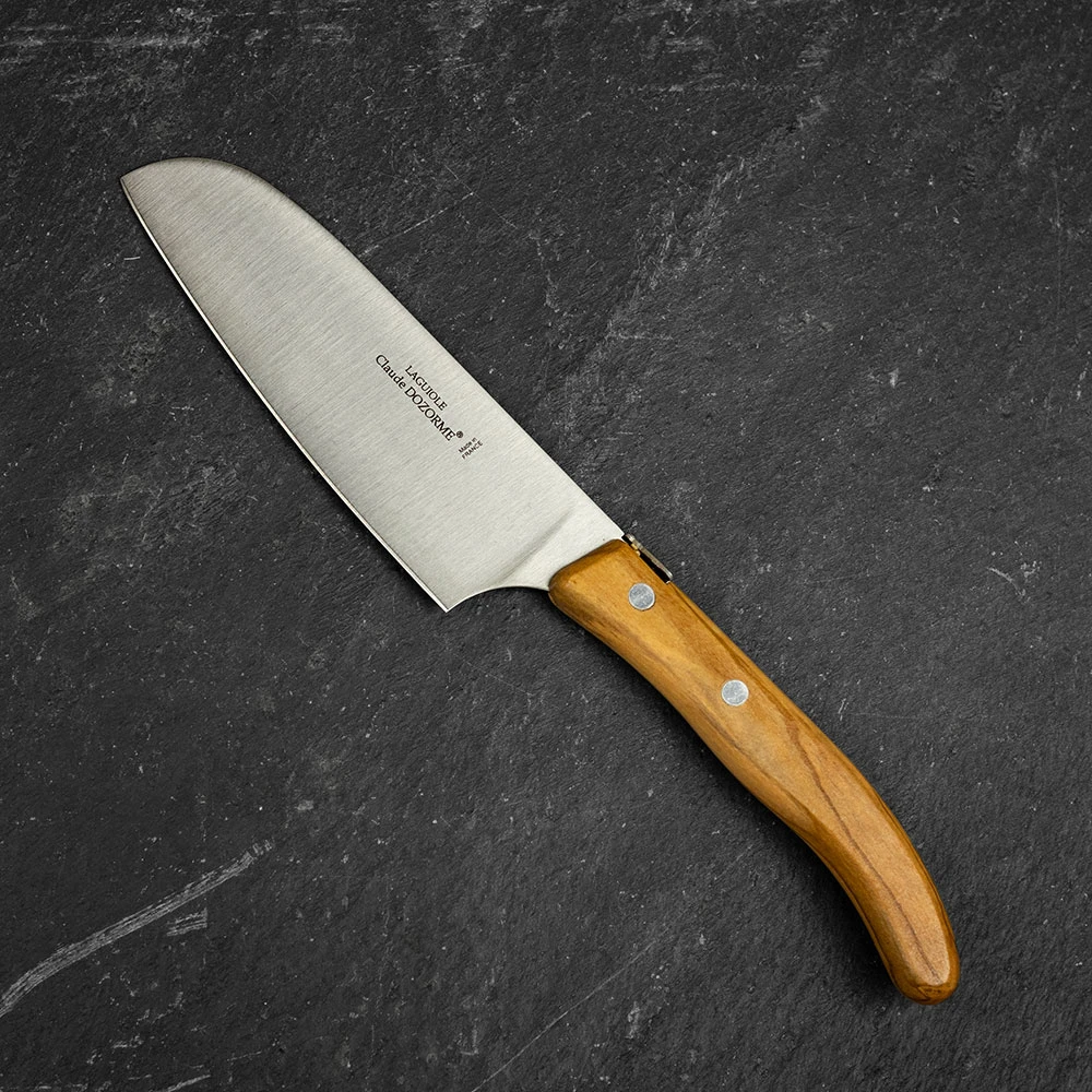 Claude Dozorme Berlingot 4pc Chef's Knife Set In Olive Wood 4 Claude Dozorme Berlingot 4pc Chef's Knife Set In Olive Wood - Image 2