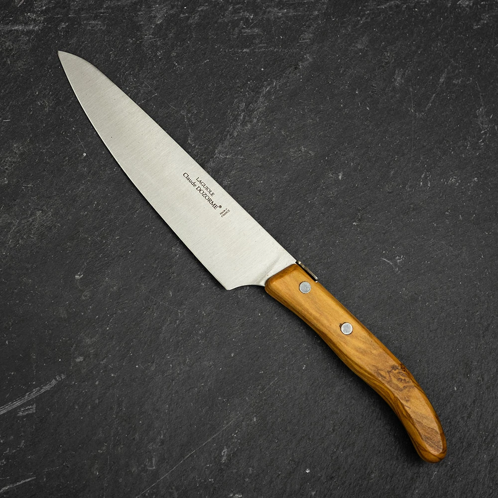 Claude Dozorme Berlingot 4pc Chef's Knife Set In Olive Wood 5 Claude Dozorme Berlingot 4pc Chef's Knife Set In Olive Wood - Image 3
