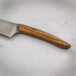 Claude Dozorme Le Thiers Carving Knife With Olive Wood Handle -Kitchen Knife Store 6.90.114.89 olive15 detail2