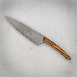 Claude Dozorme Le Thiers Carving Knife With Olive Wood Handle