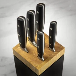 Sabatier International Seattle Block With 5 Janus Knives 12 Sabatier International Seattle Block With 5 Janus Knives -Kitchen Knife Store 663080 seattleblock 2