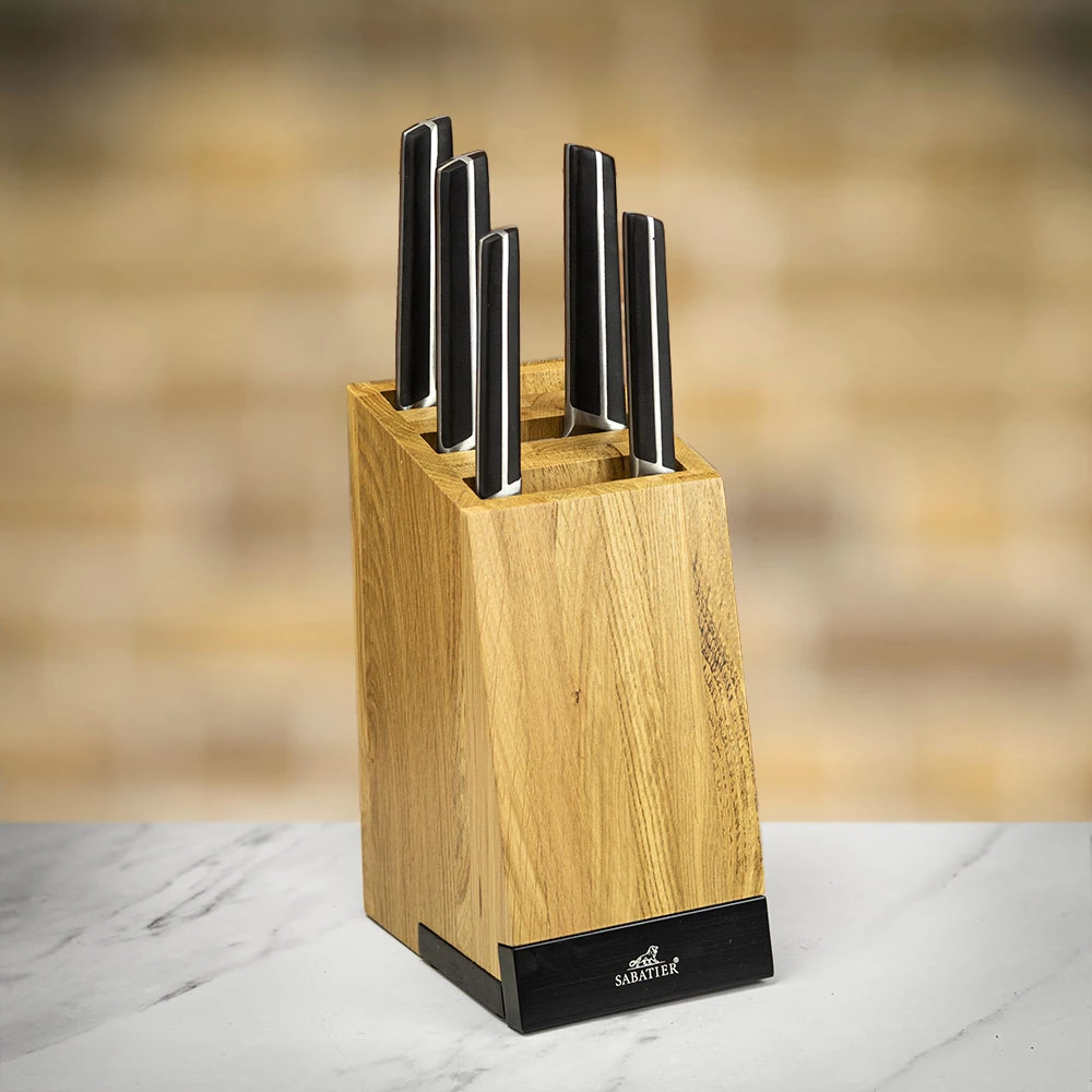 Sabatier International Stanford - Chiron 5 Knife Block With Tablet Support 3 Sabatier International Stanford - Chiron 5 Knife Block With Tablet Support