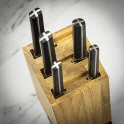 Sabatier International Stanford - Chiron 5 Knife Block With Tablet Support 11 Sabatier International Stanford - Chiron 5 Knife Block With Tablet Support -Kitchen Knife Store 666280 stanfordblock 3
