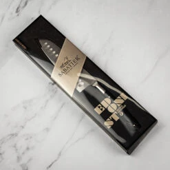 Lion Sabatier Edonist Santoku Knife 11 Lion Sabatier Edonist Santoku Knife -Kitchen Knife Store 807880 santokuscallop box